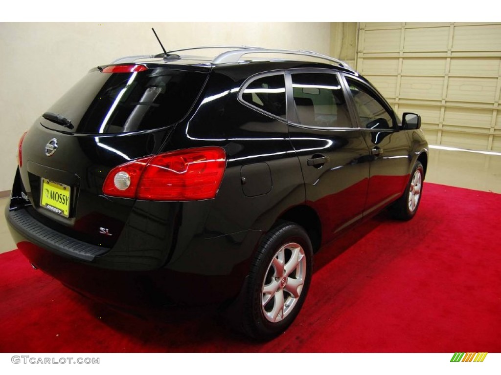 2009 Rogue SL - Wicked Black / Black photo #6