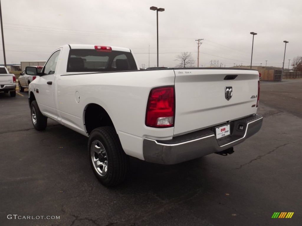 2012 Ram 2500 HD ST Regular Cab 4x4 - Bright White / Dark Slate/Medium Graystone photo #7