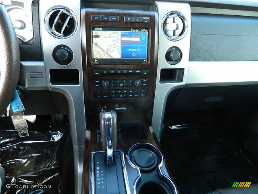 2010 F150 Platinum SuperCrew 4x4 - Red Candy Metallic / Sienna Brown Leather/Black photo #23