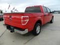 2010 Vermillion Red Ford F150 XLT SuperCrew  photo #5