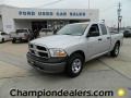 2009 Bright Silver Metallic Dodge Ram 1500 ST Quad Cab  photo #1