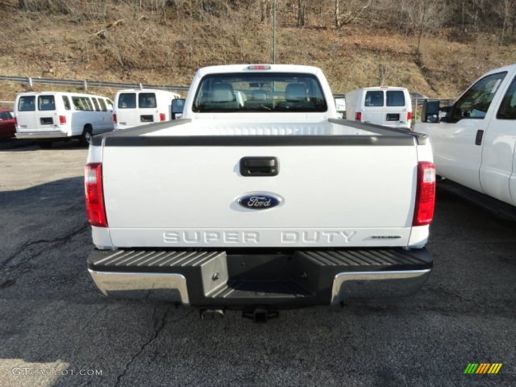 2012 F250 Super Duty XL Regular Cab 4x4 - Oxford White / Steel photo #3