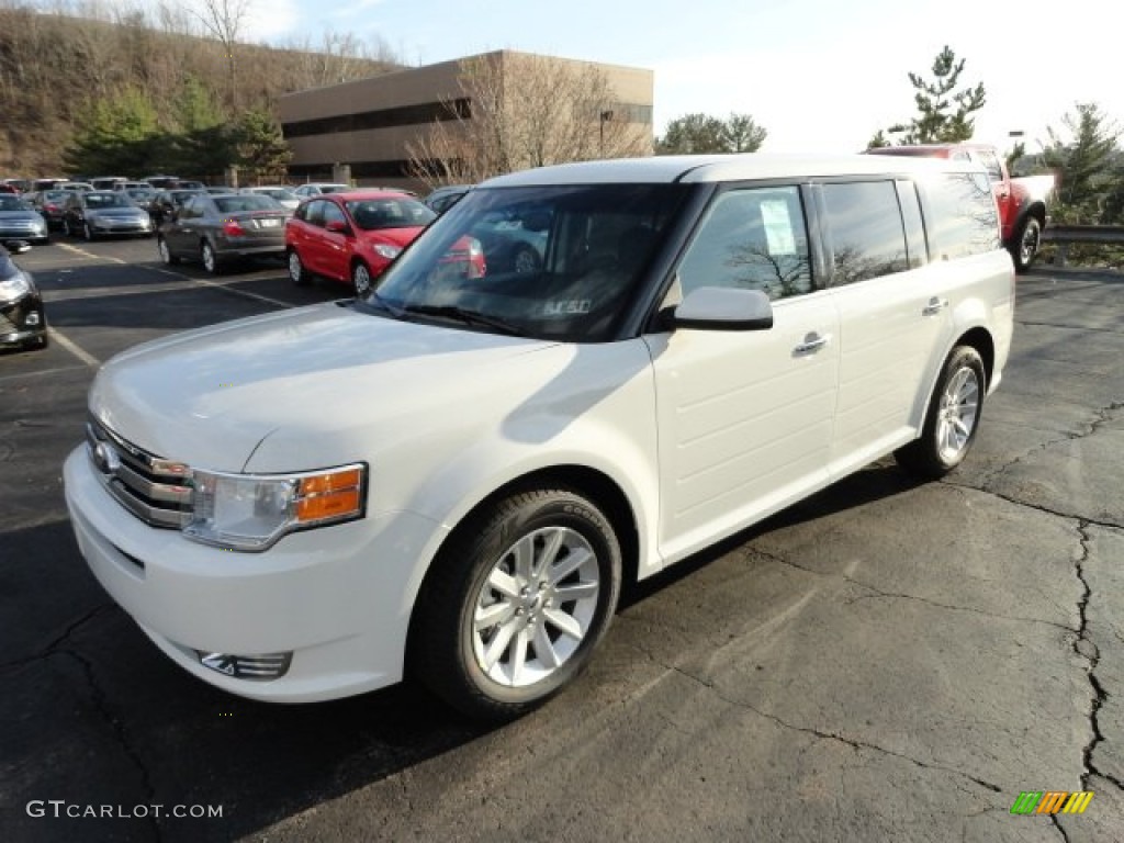 White Suede 2012 Ford Flex SEL Exterior Photo #58082914