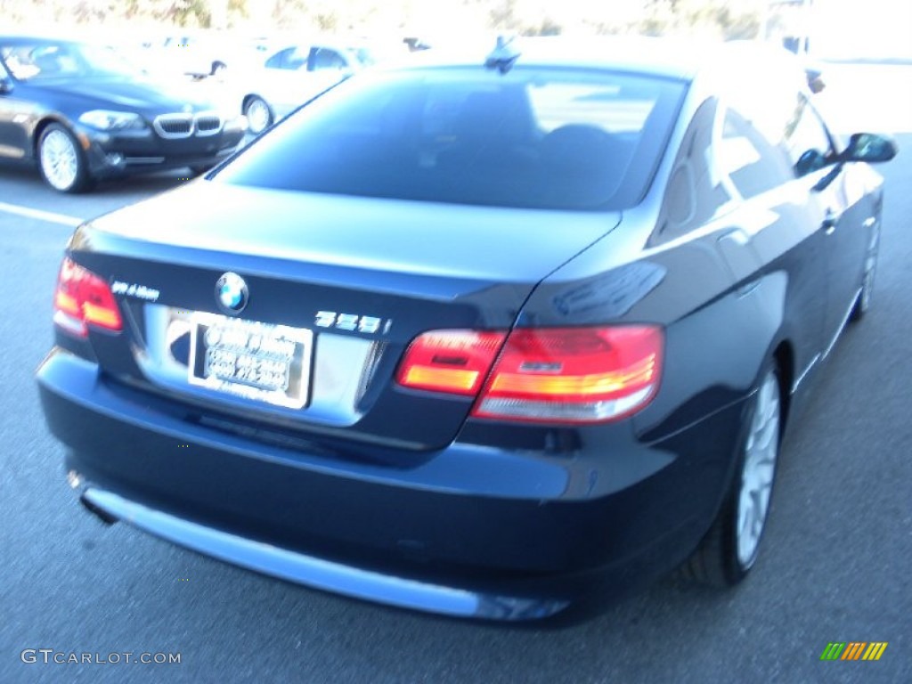 2007 3 Series 328i Coupe - Monaco Blue Metallic / Black photo #8