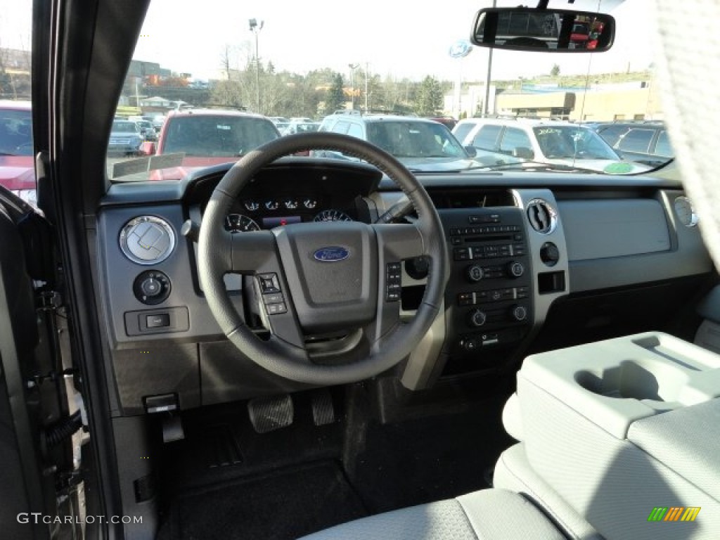 2011 F150 XLT SuperCrew 4x4 - Sterling Grey Metallic / Steel Gray photo #10