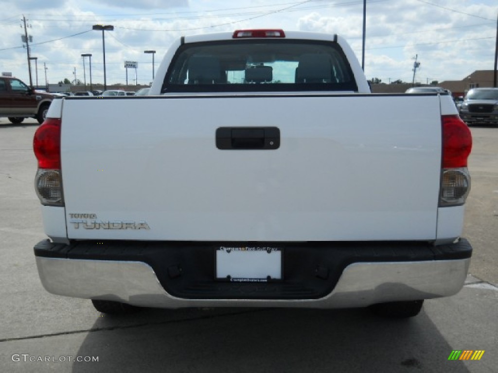 2008 Tundra Double Cab - Super White / Graphite Gray photo #6