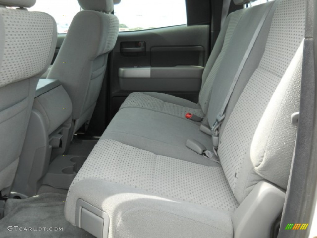 2008 Tundra Double Cab - Super White / Graphite Gray photo #12