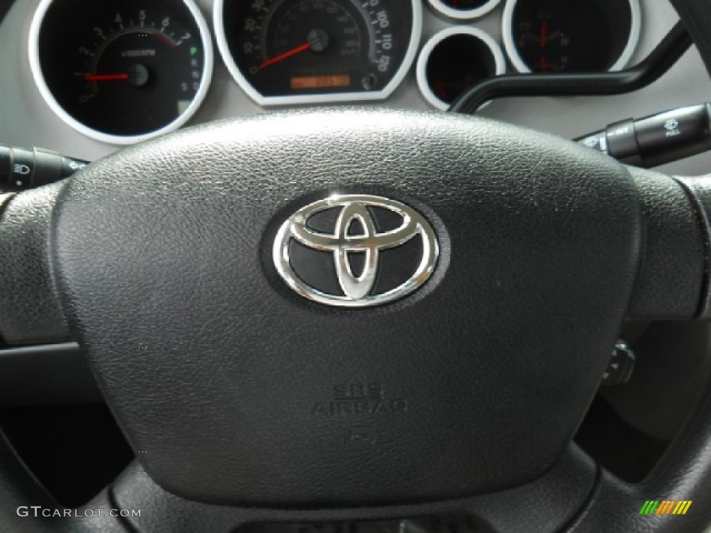 2008 Tundra Double Cab - Super White / Graphite Gray photo #17