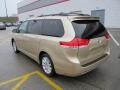 2011 Sandy Beach Metallic Toyota Sienna XLE AWD  photo #5