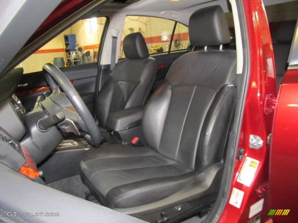Off Black Interior 2010 Subaru Legacy 2.5i Limited Sedan Photo #58084620