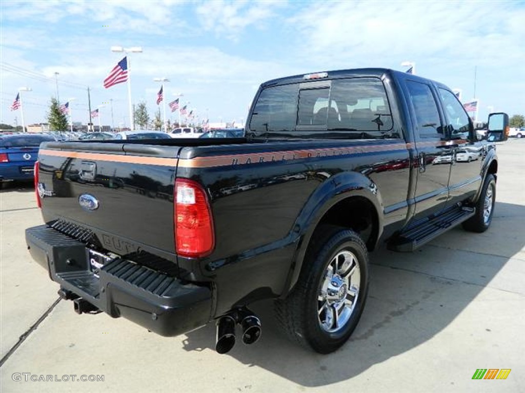 2008 F250 Super Duty Harley Davidson Crew Cab 4x4 - Black/Vintage Copper Two-Tone / Black/Dusted Copper photo #5