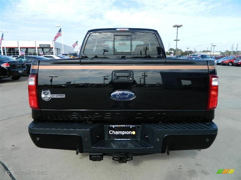 2008 F250 Super Duty Harley Davidson Crew Cab 4x4 - Black/Vintage Copper Two-Tone / Black/Dusted Copper photo #6