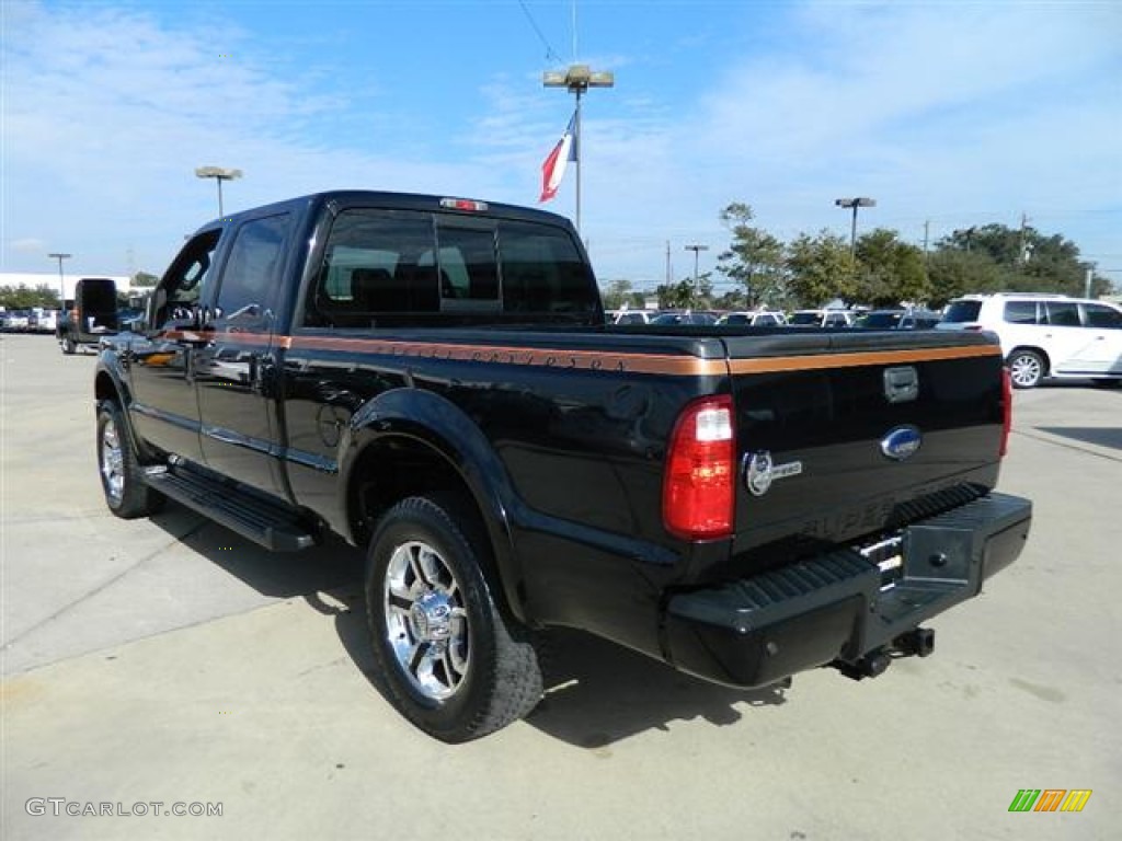 2008 F250 Super Duty Harley Davidson Crew Cab 4x4 - Black/Vintage Copper Two-Tone / Black/Dusted Copper photo #7