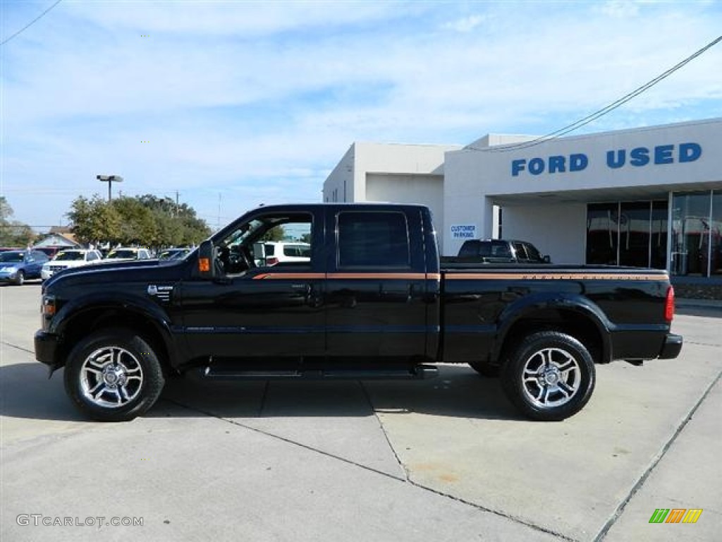 2008 F250 Super Duty Harley Davidson Crew Cab 4x4 - Black/Vintage Copper Two-Tone / Black/Dusted Copper photo #8