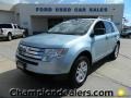 2008 Light Ice Blue Metallic Ford Edge SE  photo #1