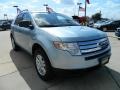 2008 Light Ice Blue Metallic Ford Edge SE  photo #3