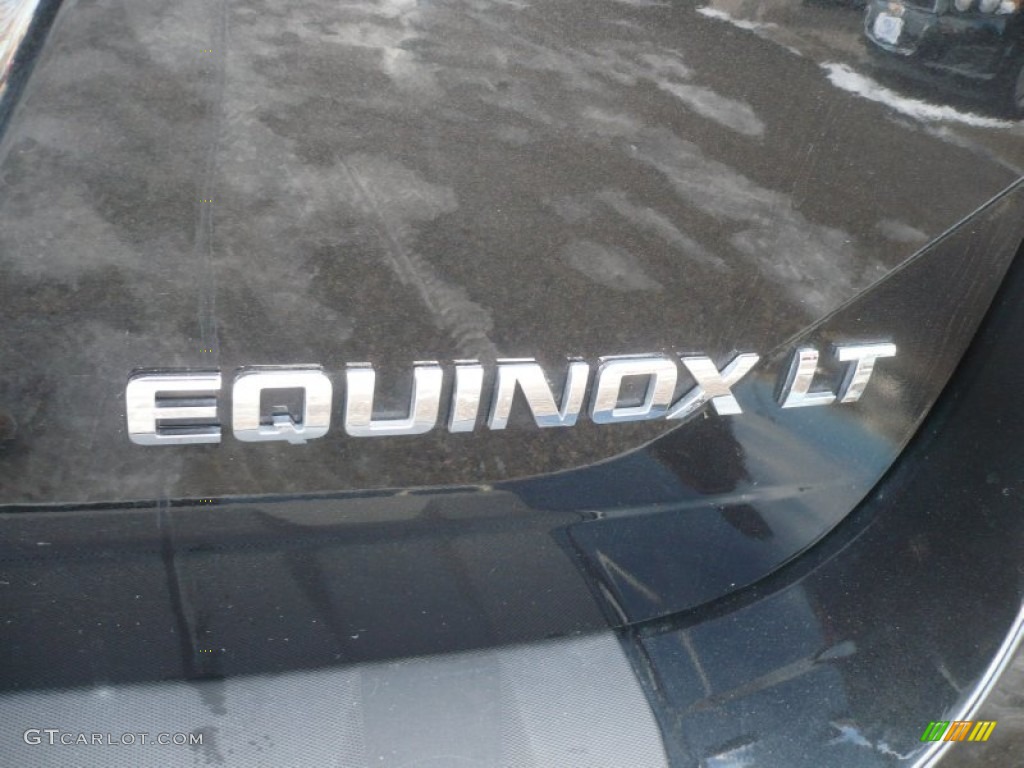 2011 Equinox LT AWD - Black Granite Metallic / Jet Black photo #14