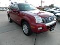 2007 Vivid Red Mercury Mountaineer   photo #3