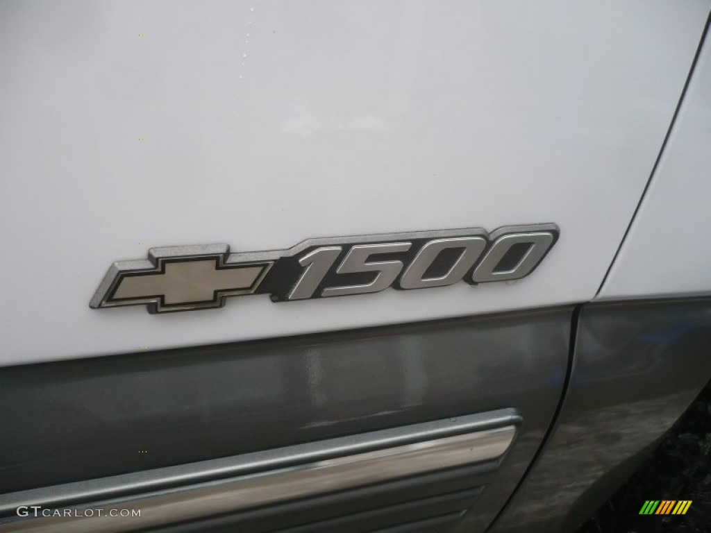 2000 Silverado 1500 LS Extended Cab - Summit White / Medium Gray photo #14