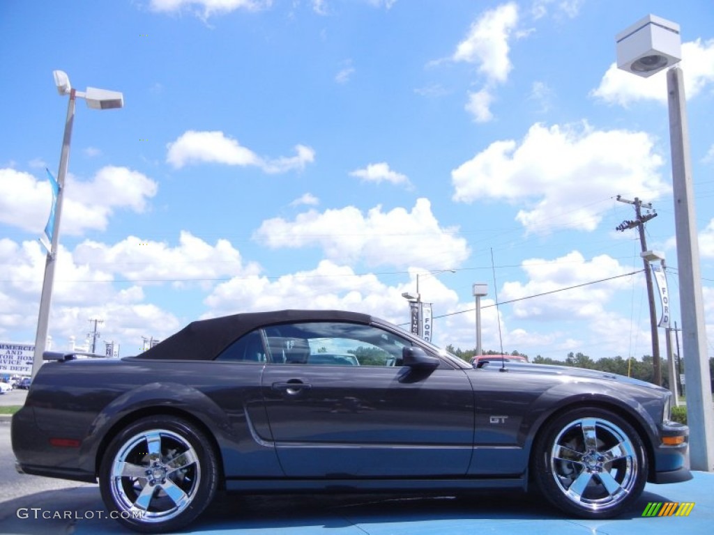 2007 Mustang GT Premium Convertible - Alloy Metallic / Dark Charcoal photo #6