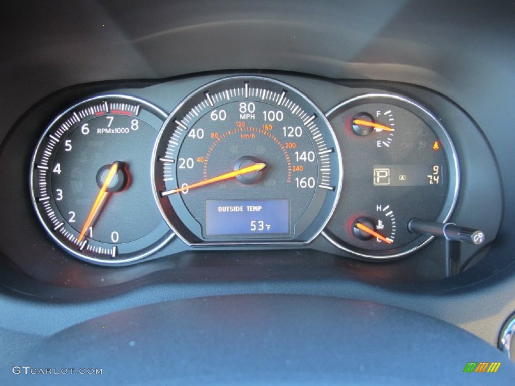 2012 Nissan Maxima 3.5 S Gauges Photo #58087670