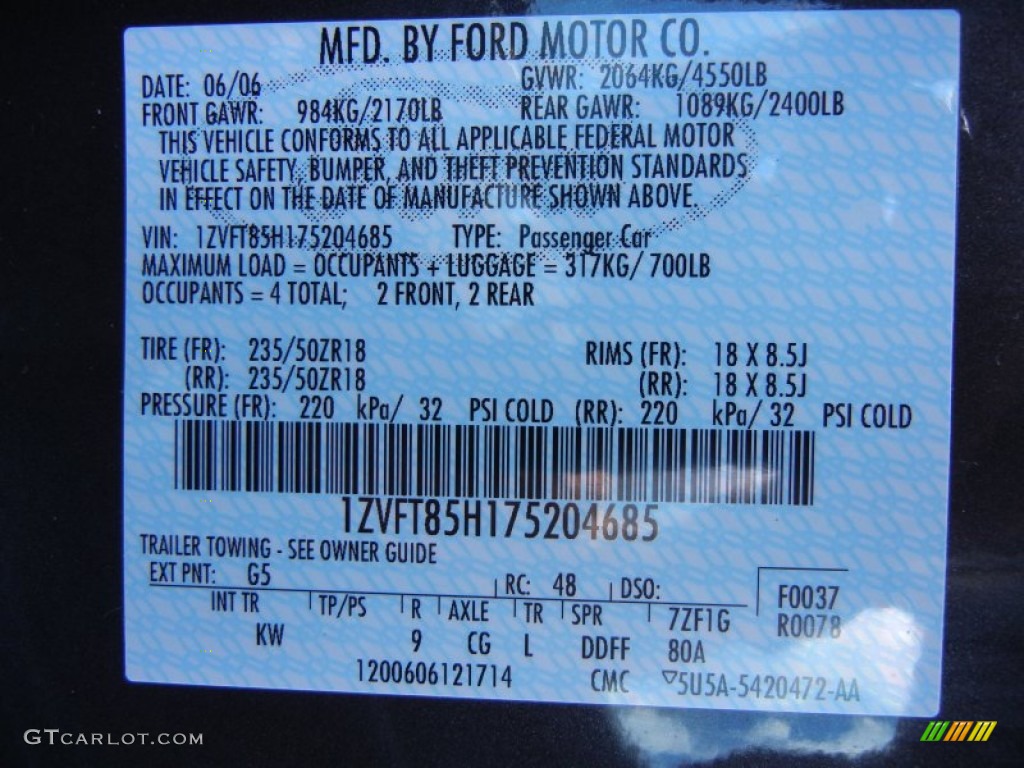 2007 Mustang GT Premium Convertible - Alloy Metallic / Dark Charcoal photo #34