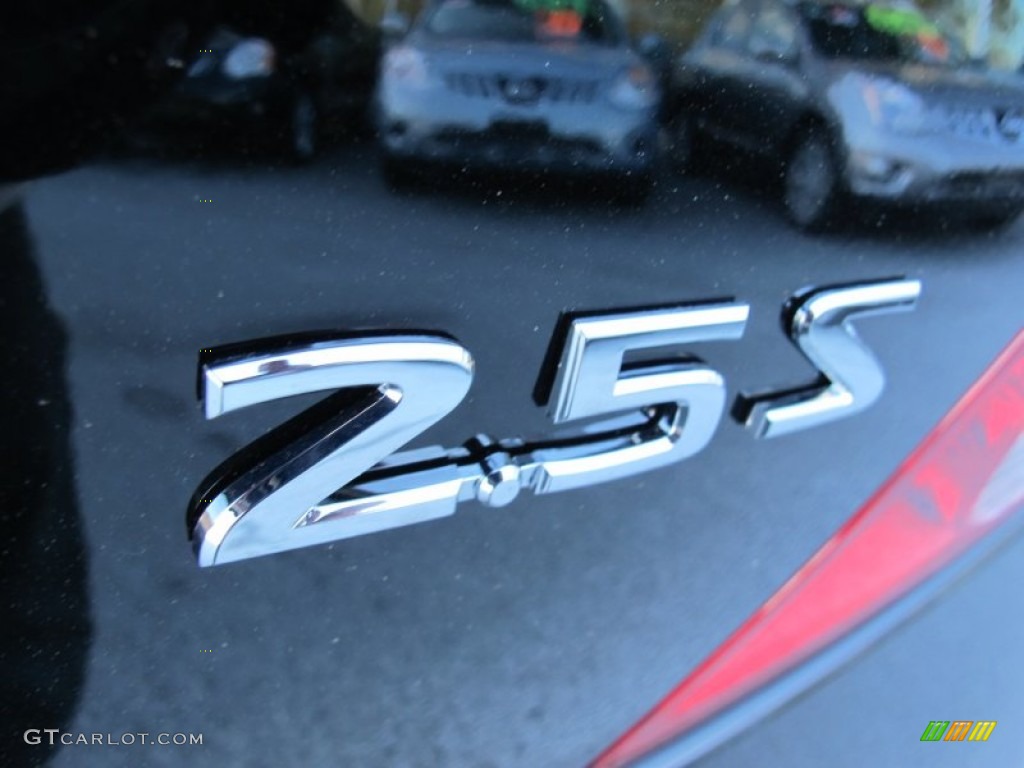 2012 Altima 2.5 S Coupe - Super Black / Charcoal photo #12