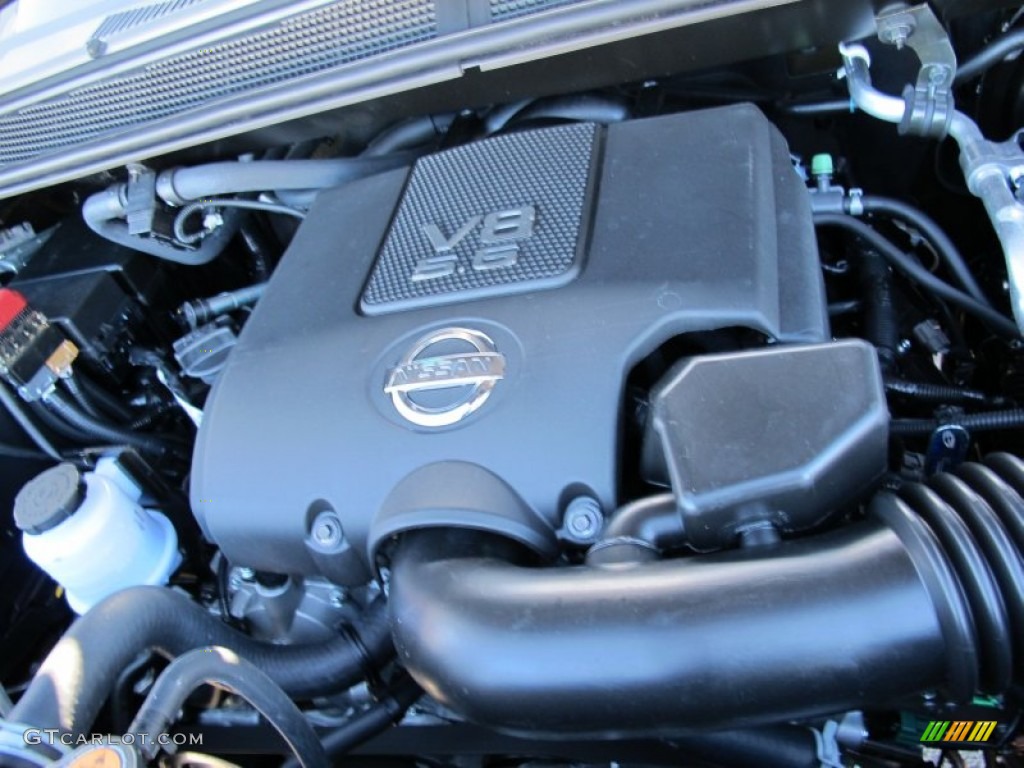 2012 Nissan Titan SV Crew Cab 5.6 Liter Flex-Fuel DOHC 32-Valve CVTCS V8 Engine Photo #58087976