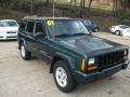 2001 Forest Green Pearlcoat Jeep Cherokee Classic 4x4  photo #4
