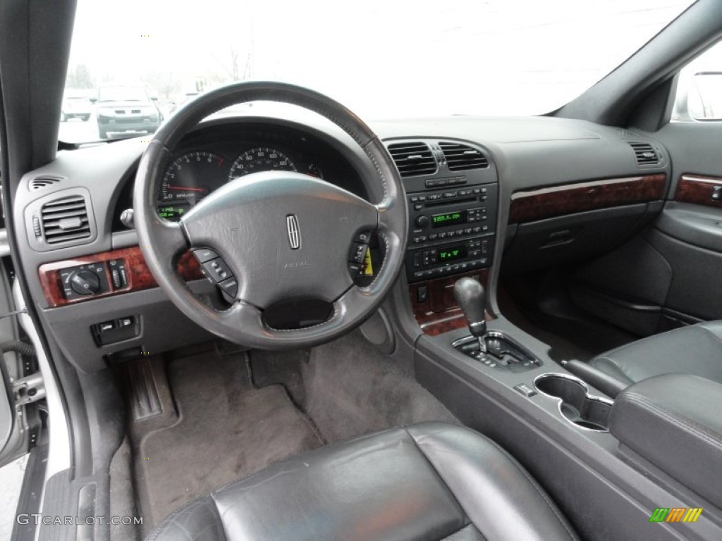 2002 Lincoln LS V8 Medium Parchment Dashboard Photo #58088729