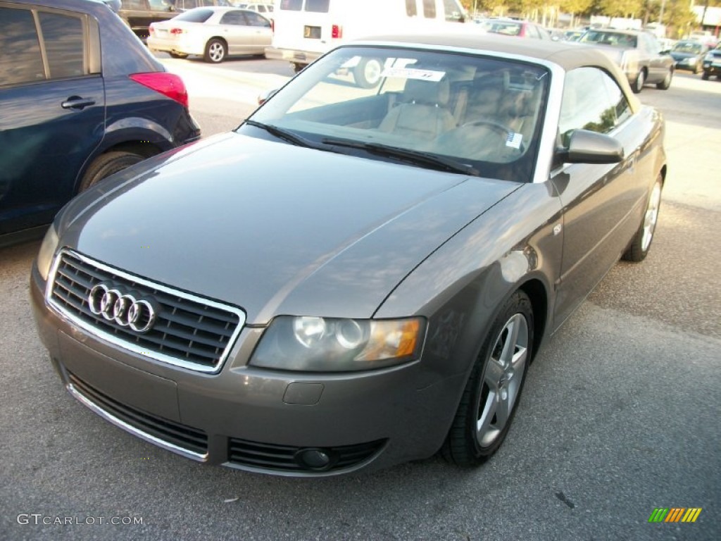 2005 A4 1.8T Cabriolet - Alpaka Beige Metallic / Beige photo #1