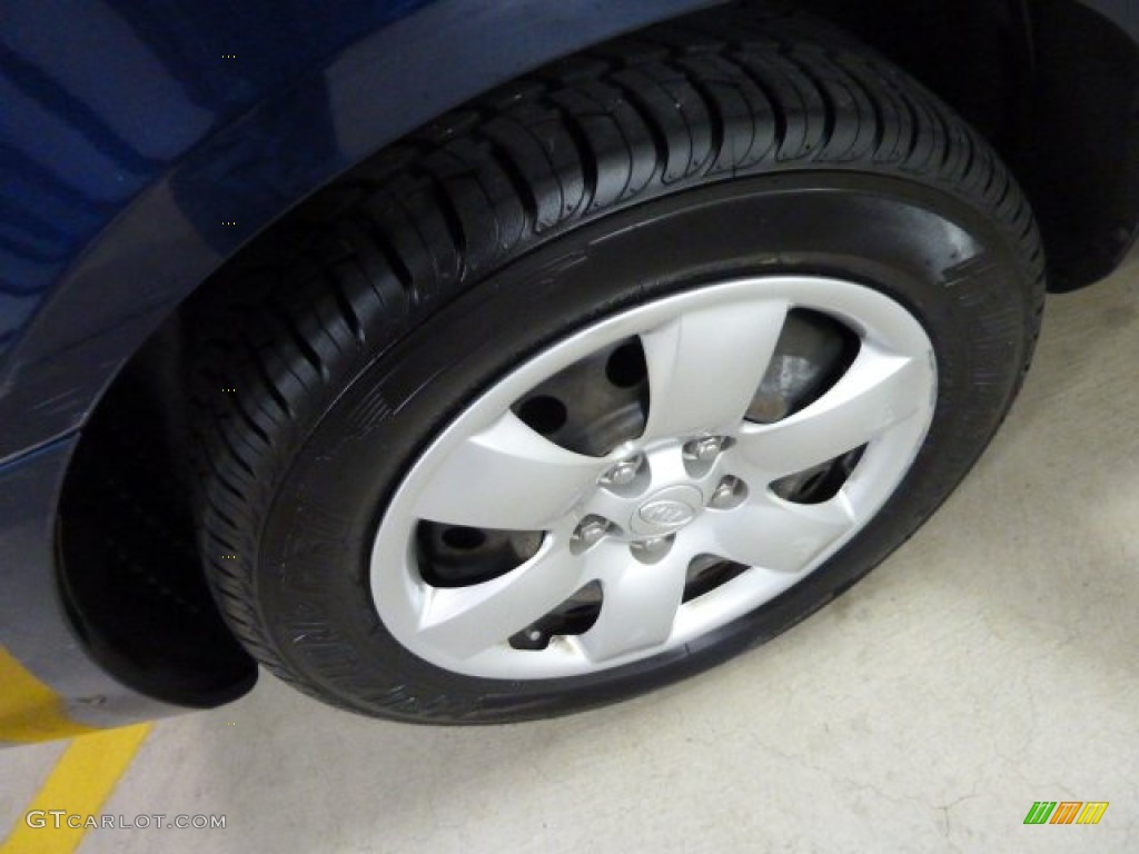2008 Optima LX - Deep Ocean Blue / Gray photo #12