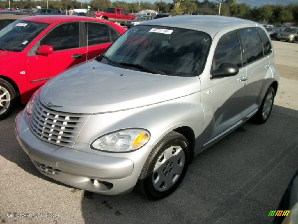 Bright Silver Metallic Chrysler PT Cruiser