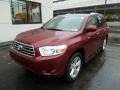 2008 Salsa Red Pearl Toyota Highlander Limited 4WD  photo #11