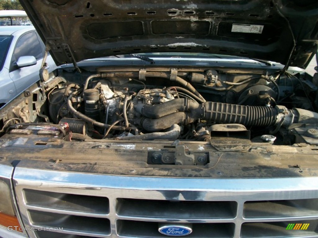 1995 Ford F150 XLT Extended Cab 5.0 Liter OHV 16-Valve V8 Engine Photo #58092329