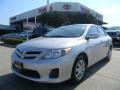 2011 Classic Silver Metallic Toyota Corolla LE  photo #1