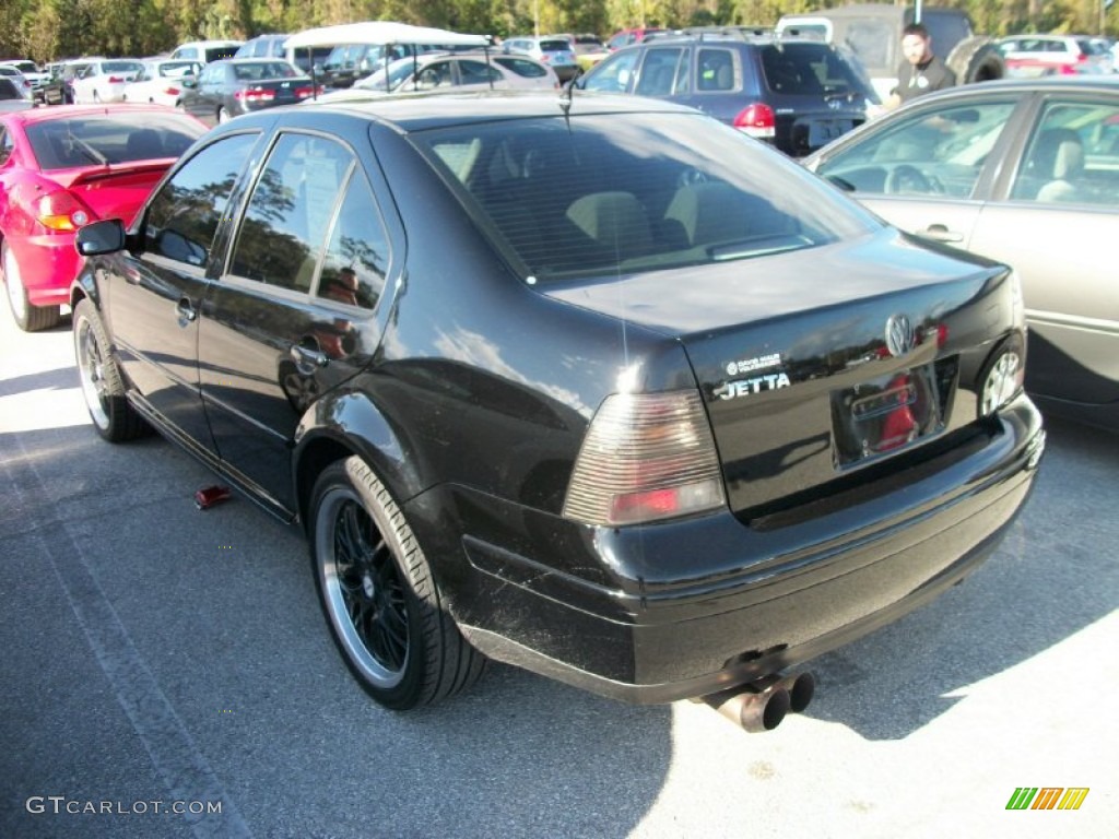 2003 Jetta GLS Sedan - Black / Beige photo #2