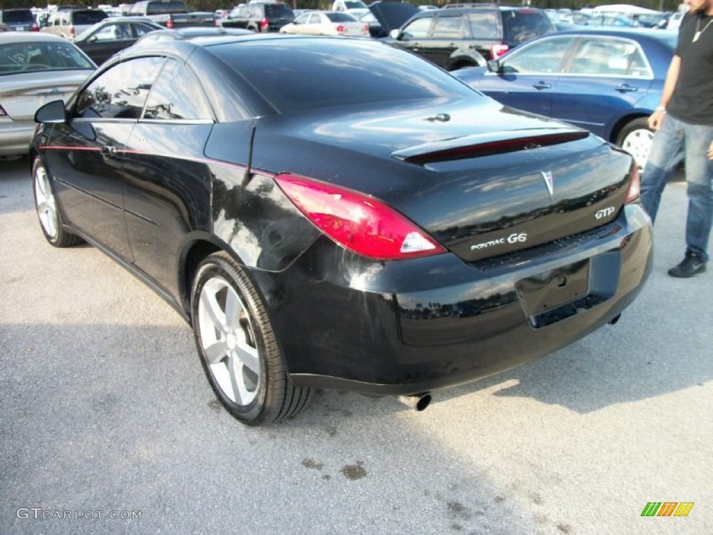 2006 G6 GTP Convertible - Black / Ebony photo #2