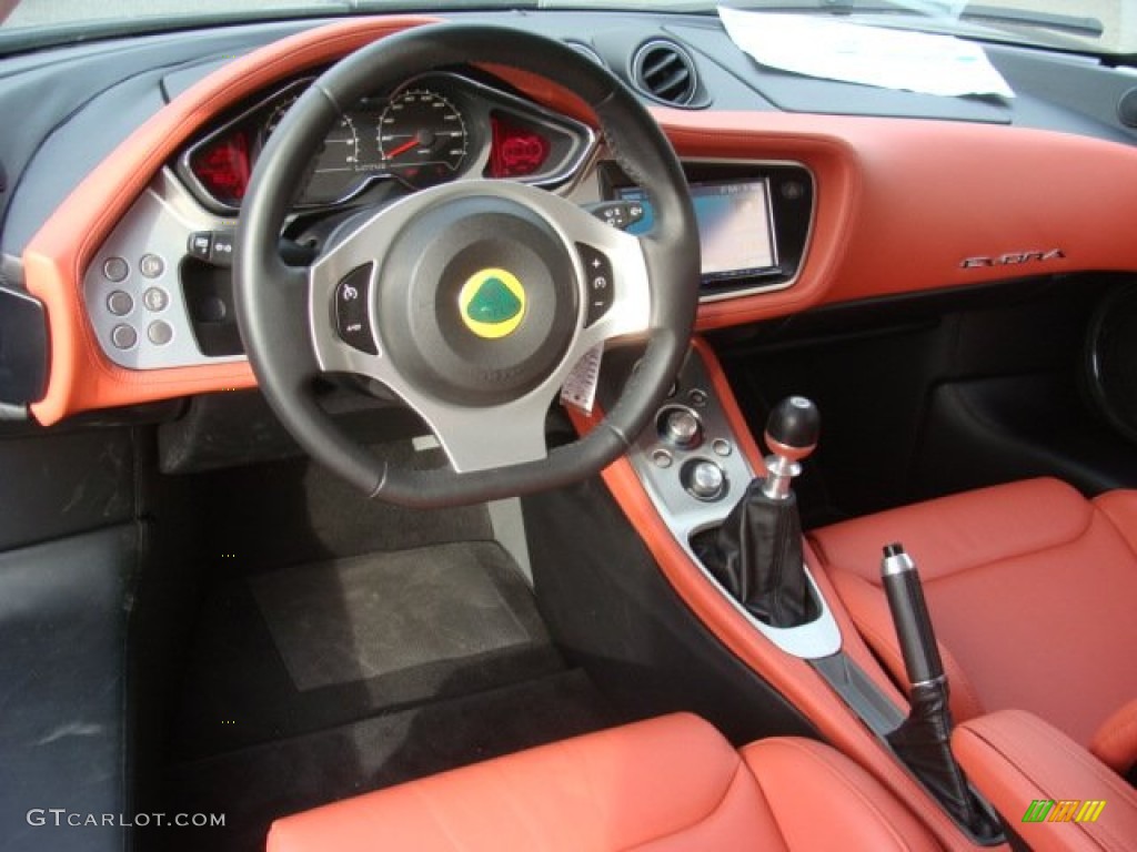 Paprika Interior 2011 Lotus Evora Coupe Photo #58095749