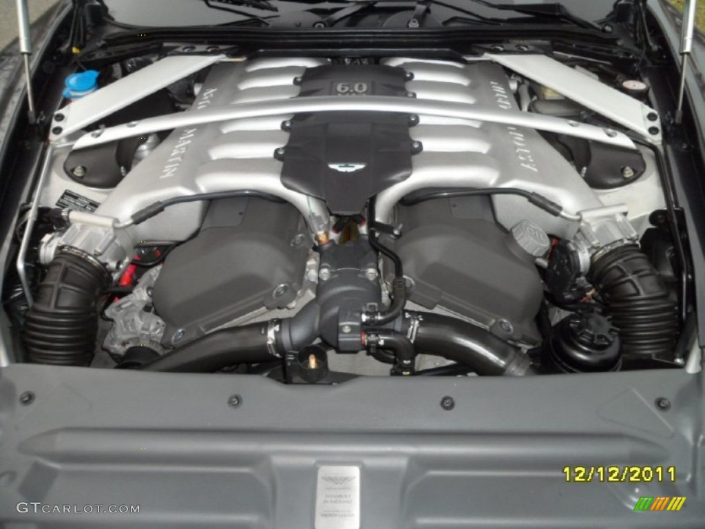 2006 Aston Martin DB9 Coupe 6.0 Liter DOHC 48 Valve V12 Engine Photo #58096027