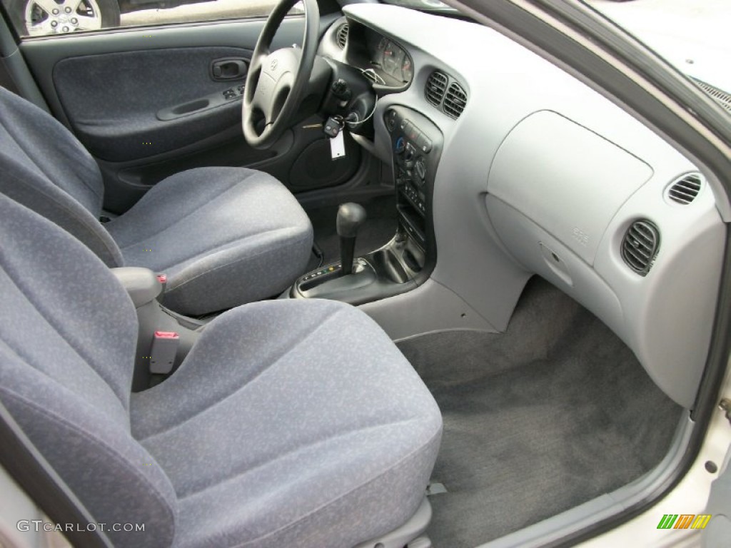 2000 Elantra GLS Sedan - Sandalwood / Gray photo #9