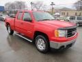 2008 Fire Red GMC Sierra 1500 SLE Extended Cab 4x4  photo #5
