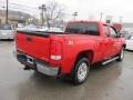 2008 Fire Red GMC Sierra 1500 SLE Extended Cab 4x4  photo #6