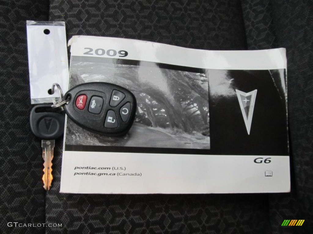 2009 G6 Sedan - Dark Steel Gray Metallic / Ebony photo #18