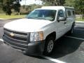 2007 Summit White Chevrolet Silverado 1500 Work Truck Regular Cab  photo #1