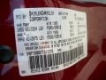  2007 PT Cruiser Limited Inferno Red Crystal Pearl Color Code PRH