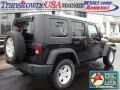 2008 Black Jeep Wrangler Unlimited X 4x4  photo #2