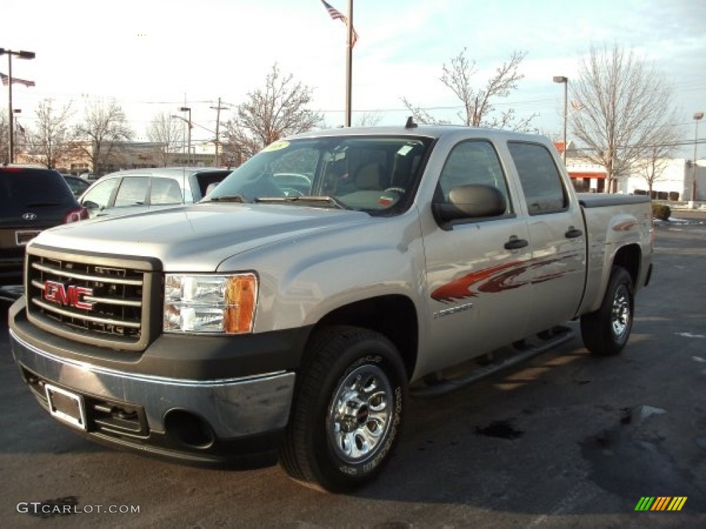 Silver Birch Metallic GMC Sierra 1500