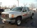 2008 Silver Birch Metallic GMC Sierra 1500 SLE Crew Cab 4x4  photo #1