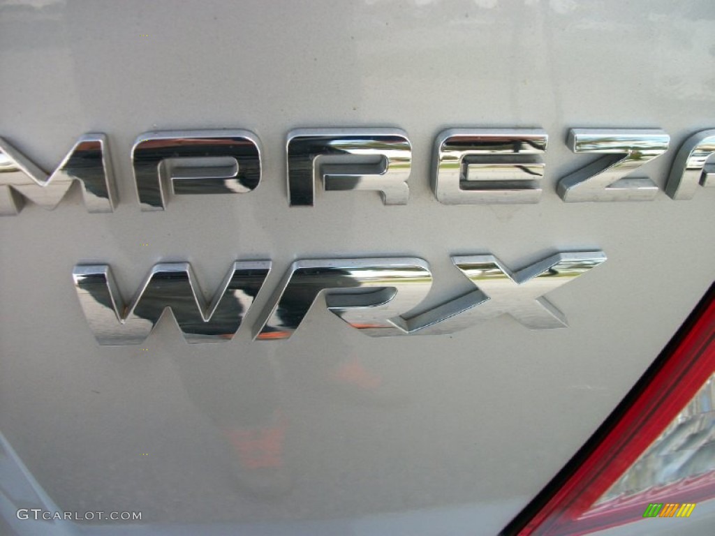 2010 Impreza WRX Sedan - Spark Silver Metallic / Carbon Black photo #3